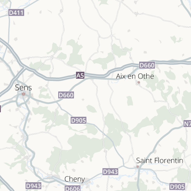 45 CHATILLON COLIGNY - vue generale vers la commune